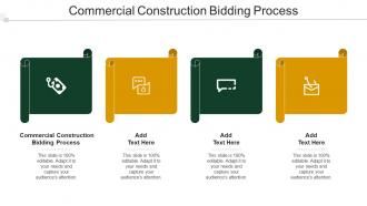 Commercial Construction Bidding Process Ppt Powerpoint Presentation Styles Designs Cpb