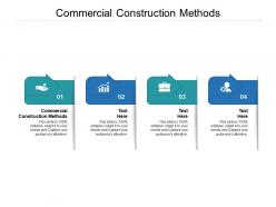 Commercial construction methods ppt powerpoint presentation guide cpb