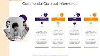 Commercial Contract Information In Powerpoint And Google Slides Cpb
