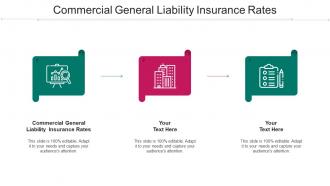 Commercial General Liability Insurance Rates Ppt Powerpoint Presentation Icon Professional Cpb