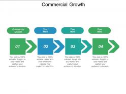 Commercial growth ppt powerpoint presentation model graphic tips cpb
