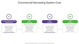 Commercial Harvesting System Cost In Powerpoint And Google Slides Cpb