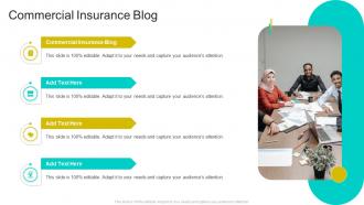 Commercial Insurance Blog In Powerpoint And Google Slides Cpb