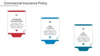 Commercial Insurance Policy Ppt Powerpoint Presentation Portfolio Format Ideas Cpb
