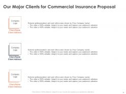 Commercial insurance proposal powerpoint presentation slides