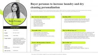 Commercial Laundry Business Plan Buyer Personas To Increase Laundry And Dry Cleaning BP SS