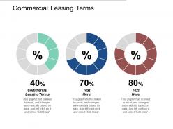 Commercial leasing terms ppt powerpoint presentation file background images cpb
