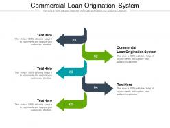 Commercial loan origination system ppt powerpoint presentation pictures diagrams cpb