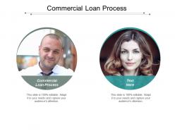 Commercial loan process ppt powerpoint presentation pictures gridlines cpb
