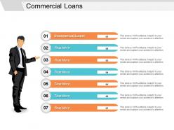 Commercial loans ppt powerpoint presentation file pictures cpb