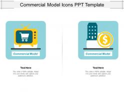Commercial Model Icons Ppt Template