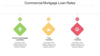 Commercial Mortgage Loan Rates Ppt Powerpoint Presentation Model Good Cpb