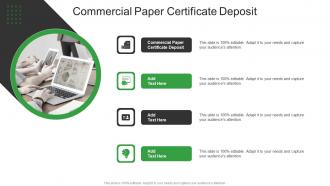 Commercial Paper Certificate Deposit In Powerpoint And Google Slides Cpb