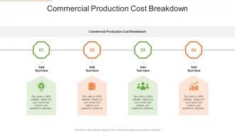 Commercial Production Cost Breakdown In Powerpoint And Google Slides Cpb