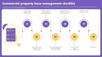 Commercial Property Lease Management Checklist