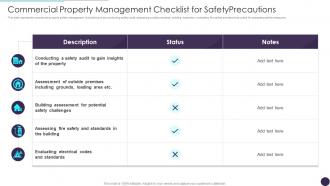 Commercial Property Management Checklist For Safetyprecautions