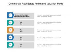 Commercial real estate automated valuation model ppt powerpoint presentation ideas display cpb