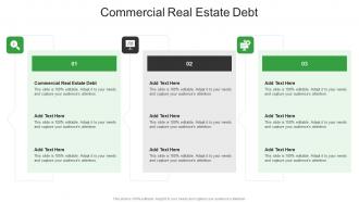 Commercial Real Estate Debt In Powerpoint And Google Slides Cpb