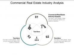 Commercial real estate industry analysis ppt powerpoint presentation file ideas cpb