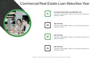 Commercial Real Estate Loan Maturities Year In Powerpoint And Google Slides Cpb