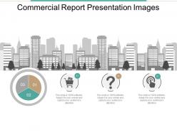 Commercial report presentation images