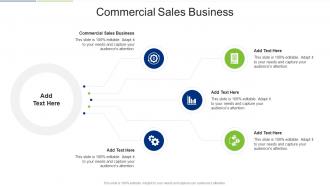 Commercial Sales Business In Powerpoint And Google Slides Cpb