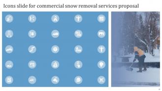 Commercial Snow Removal Services Proposal Powerpoint Presentation Slides