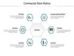 Commercial store rollout ppt powerpoint presentation styles designs download cpb
