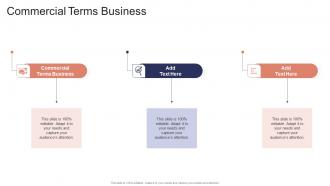 Commercial Terms Business In Powerpoint And Google Slides Cpb