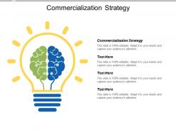 Commercialization strategy ppt powerpoint presentation pictures file formats cpb