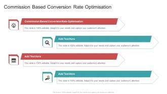 Commission Based Conversion Rate Optimisation In Powerpoint And Google Slides Cpb