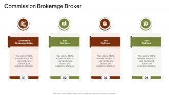 Commission Brokerage Broker In Powerpoint And Google Slides Cpb
