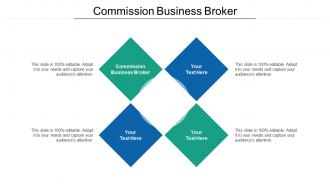 Commission business broker ppt powerpoint presentation pictures graphics template cpb
