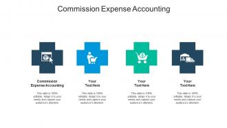 Commission expense accounting ppt powerpoint presentation model background cpb