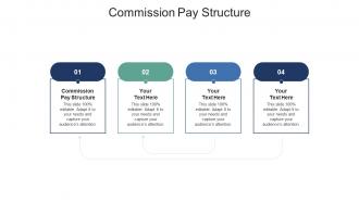 Commission pay structure ppt powerpoint presentation pictures portfolio cpb
