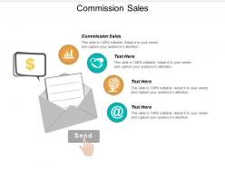 Commission sales ppt powerpoint presentation infographic template master slide cpb