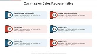 Commission Sales Representative In Powerpoint And Google Slides Cpb