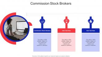 Commission Stock Brokers In Powerpoint And Google Slides Cpb