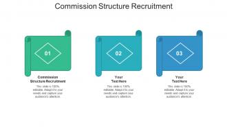 Commission structure recruitment ppt powerpoint presentation model picture cpb