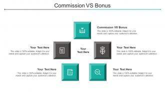 Commission VS Bonus Ppt Powerpoint Presentation Summary Example Cpb