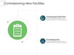 Commissioning new facilities infrastructure planning