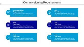 Commissioning Requirements Ppt Powerpoint Presentation Ideas Slides Cpb