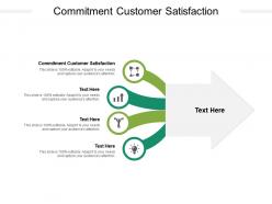 Commitment customer satisfaction ppt powerpoint presentation file templates cpb