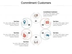 Commitment customers ppt powerpoint presentation pictures show cpb