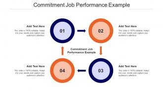 Commitment Job Performance Example Ppt PowerPoint Presentation Outline Cpb