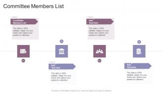 Committee Members List In Powerpoint And Google Slides Cpb