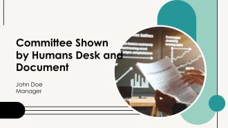 Committee Shown By Humans Desk And Document PPT Graphics AT
