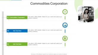 Commodities Corporation In Powerpoint And Google Slides Cpb