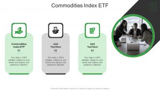 Commodities Index Etf In Powerpoint And Google Slides Cpb