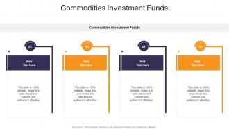 Commodities Investment Funds In Powerpoint And Google Slides Cpb